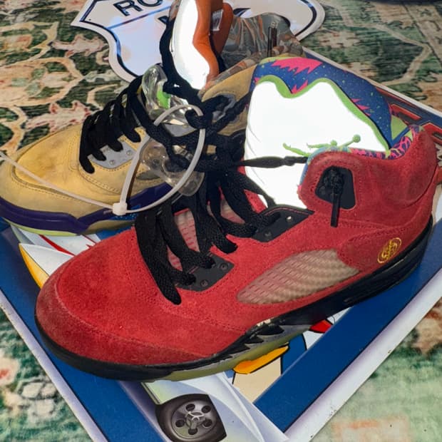 나이키 에어 조던 5 레트로 SE '왓 더' (Nike Air Jorda