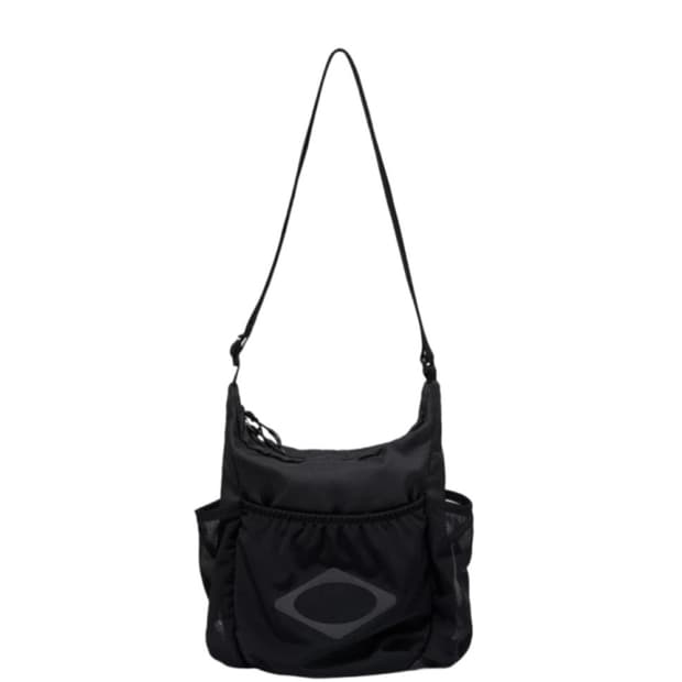 미스치프 메쉬 포켓 크로스백 블랙