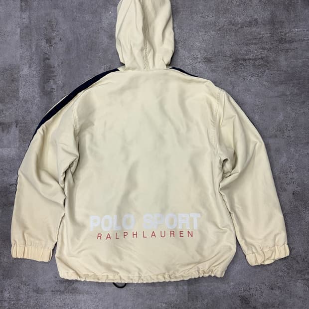 90s 폴로 스포츠 랄프로렌 자켓 베이지