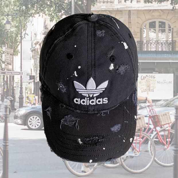 아디다스 디스트로이드 빈티지 볼캡 모자