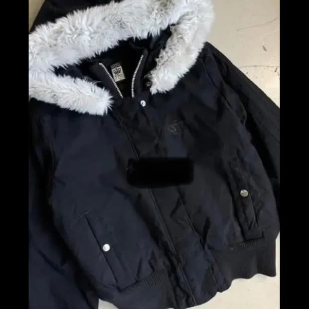 아디다스 갸루 왕관 숏패딩 점퍼 👑