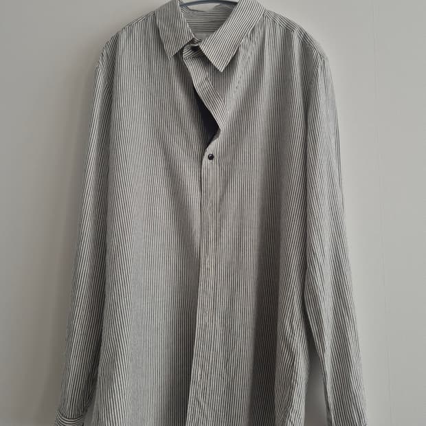 솔리드옴므 스트라이프 셔츠