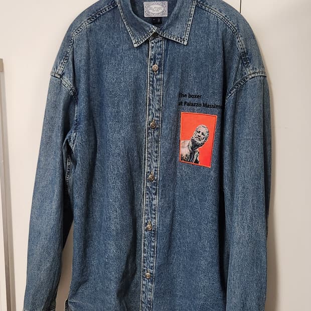 질스튜어트 데님 셔츠 M  (95-100)