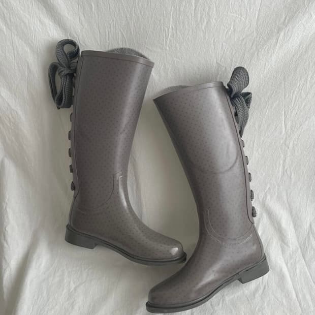 Miss Sixty dot ribbon rainboots