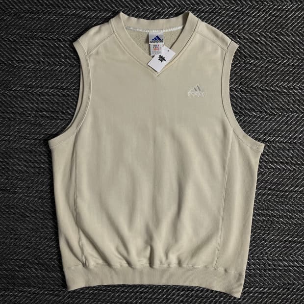 00s 아디다스 올드스쿨 미니멀 스웻 베스트o 2795