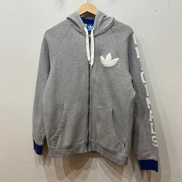 아디다스 파이어버드 기모 후드집업 