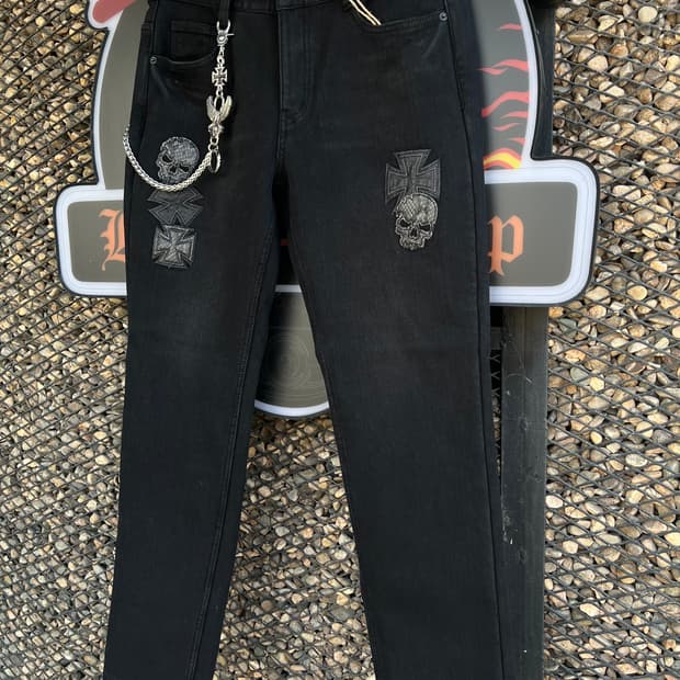 동계 보아밍크털 블랙진 