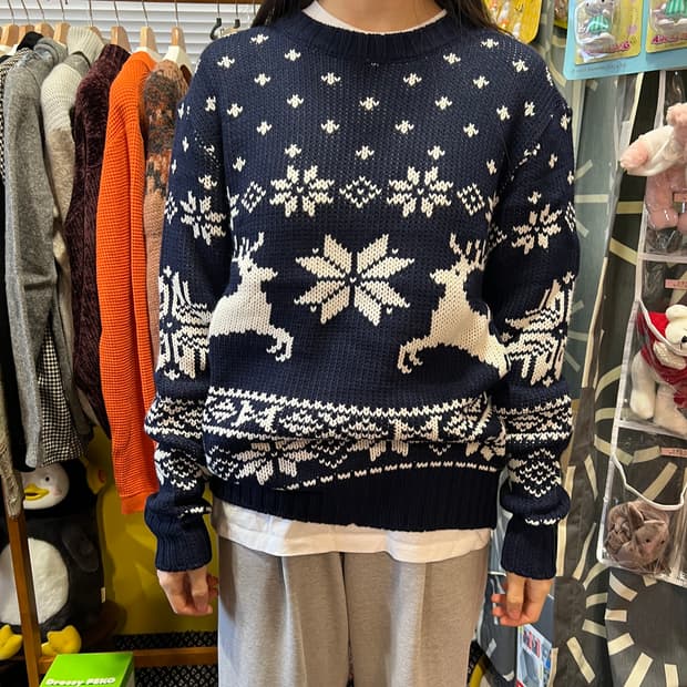 [Japanese Vintage] 크리스마스 니트