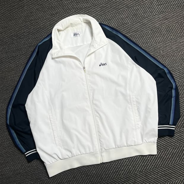 00s 아식스 올드스쿨 배색 바람막이y 5411