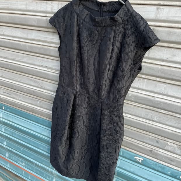 maxmara 자카드 미디 원피스