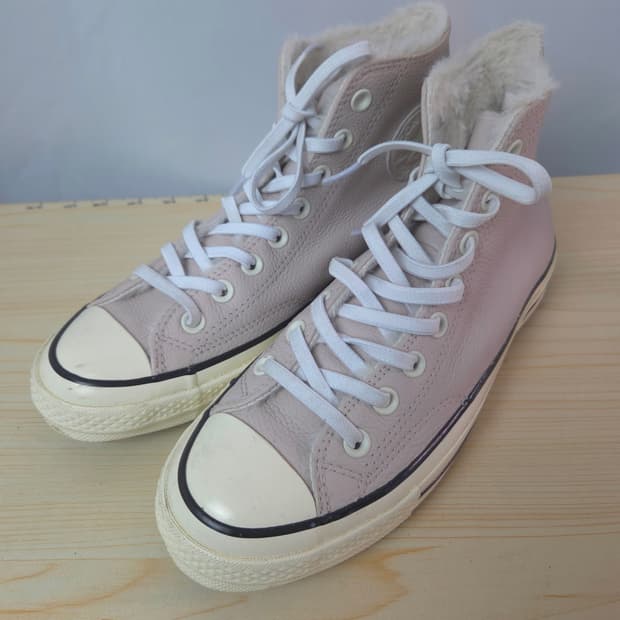 250 컨버스 가죽 스니커즈 