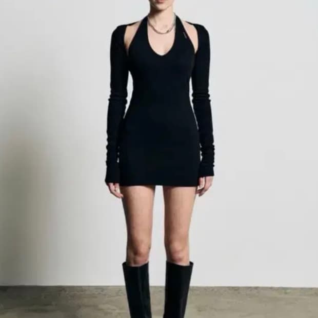 보헤미안서울 홀터넥 원피스