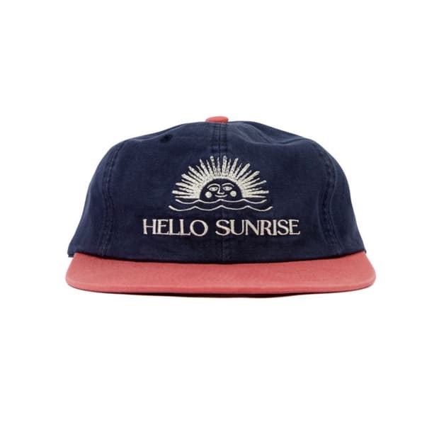 헬로선라이즈 Two Tone Washed OG Logo 6panel Ca