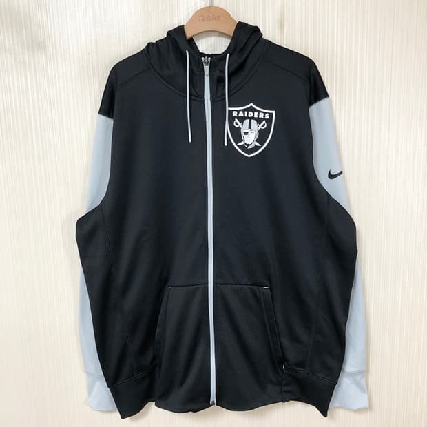 NFL 나이키 라스베가스 레이더스 후드집업자켓 L(해외)