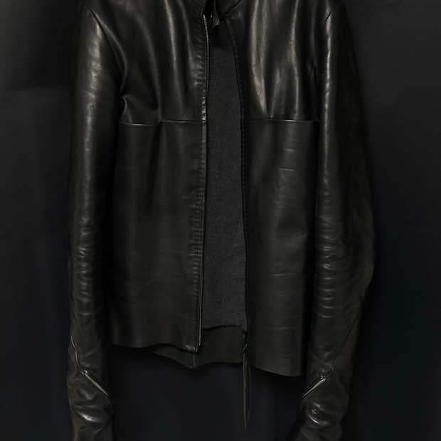 Aviator Cow Leather Jacket