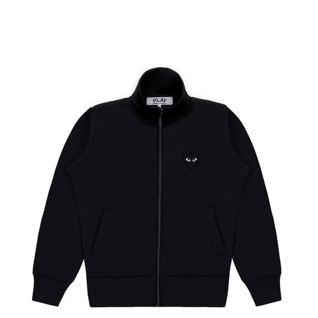 꼼데가르송 플레이 블랙 트랙자켓 XL