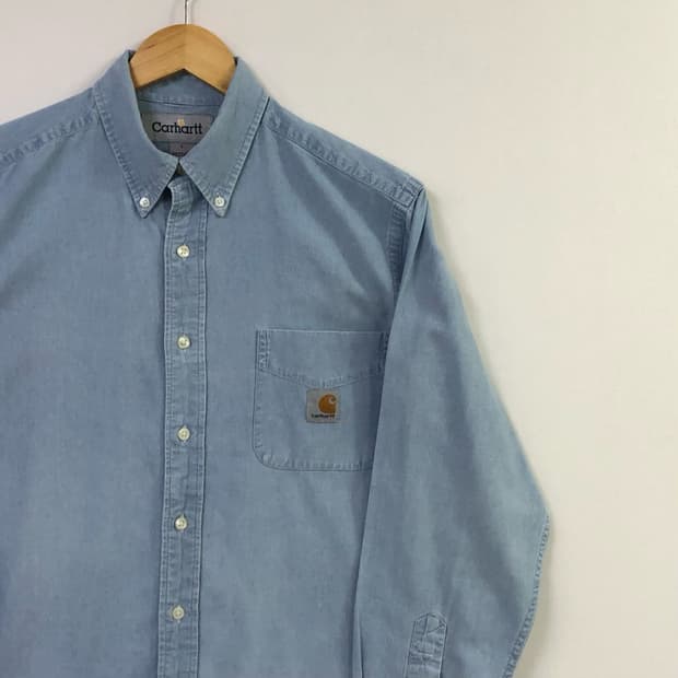 L 칼하트 데님 셔츠