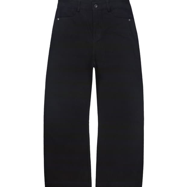 [엑슬림](새상품) 01 트라우저 TROUSERS 블랙 (M)