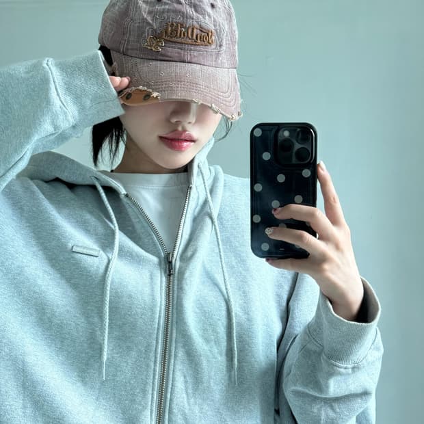 본더치 빈티지 퍼플 캡