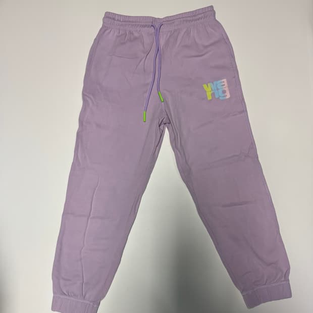 여성 알렉산더왕 커스텀 트레이닝 조거팬츠 라벤더
