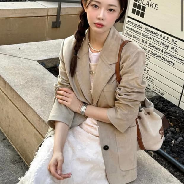 On&On Suede Jacket NEL5XJ809_97 자켓