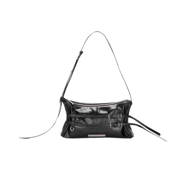 마뗑킴 더블 벨티드 스트랩 백 가방 버클 벨트백