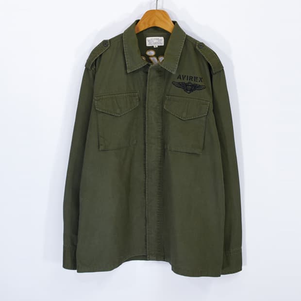 Avirex model A-75 밀리터리셔츠자켓