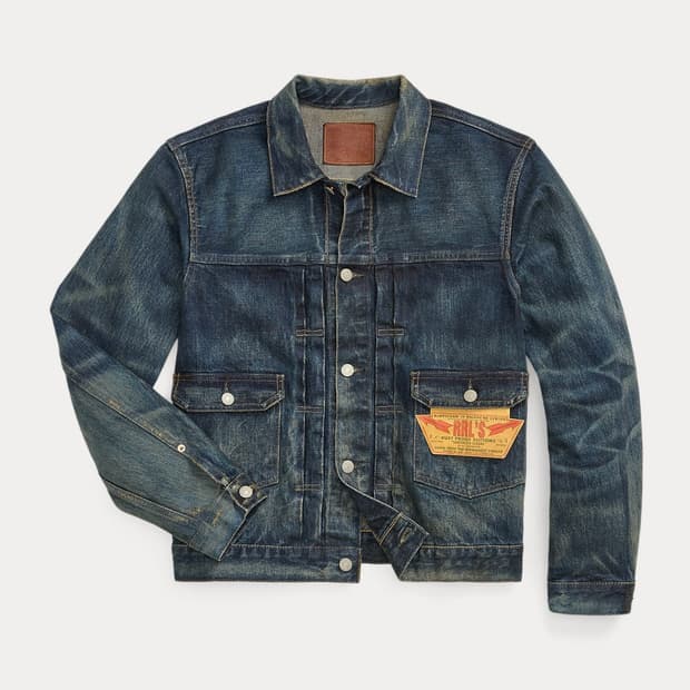 RRL 웨스트뷰 데님 트러커 재킷