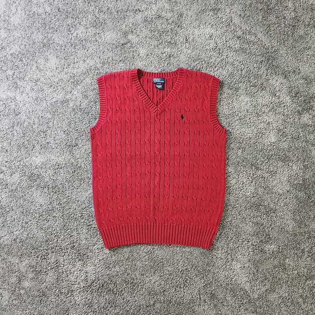 [무료배송] POLO RALPH LAUREN 니트 조끼