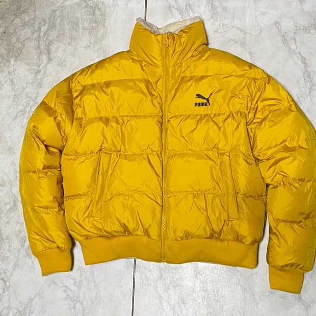 푸마 양면 리버시블 후리스 패딩 여성 95