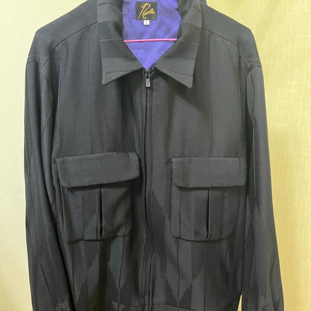 니들스 울 블루종