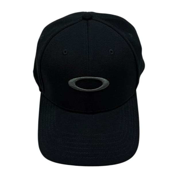 오클리 아이콘 밴딩 볼캡 모자 블랙 L-XL