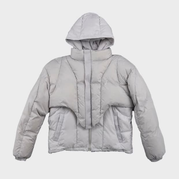 오호스 OJOS 레이어드 볼레로 패딩