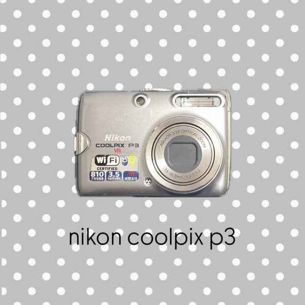 nikon coolpix 니콘 쿨픽스 P3 판매합니다