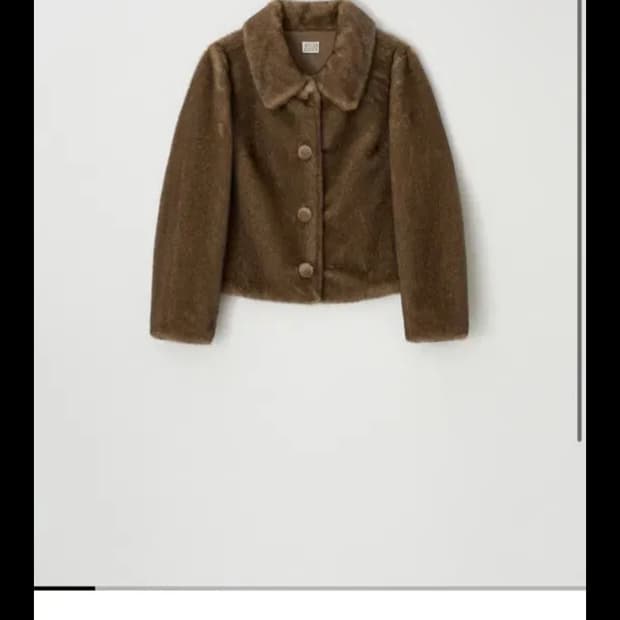 아뜰리에에디션 퍼 자켓(박스미개봉)