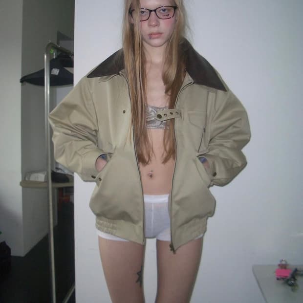 데어드 워크 자켓 블루종