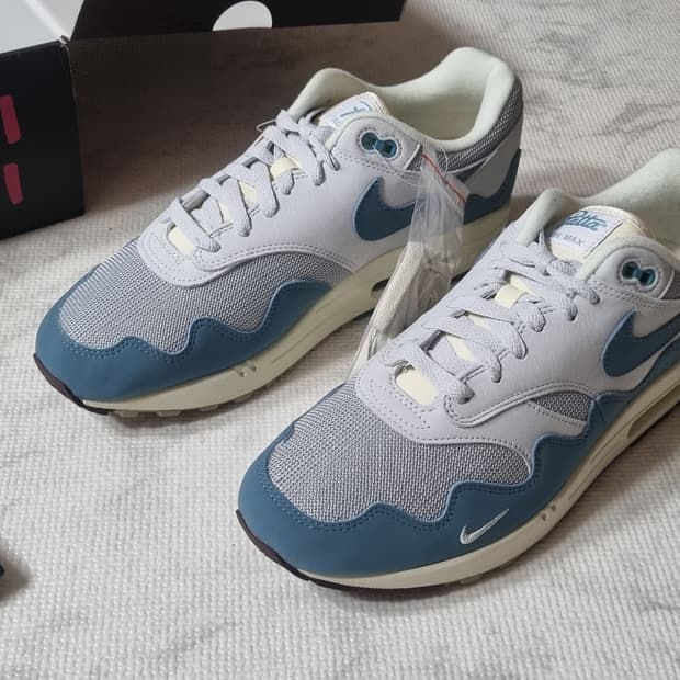 나이키 에어맥스 1 파타 노이즈 아쿠아 290