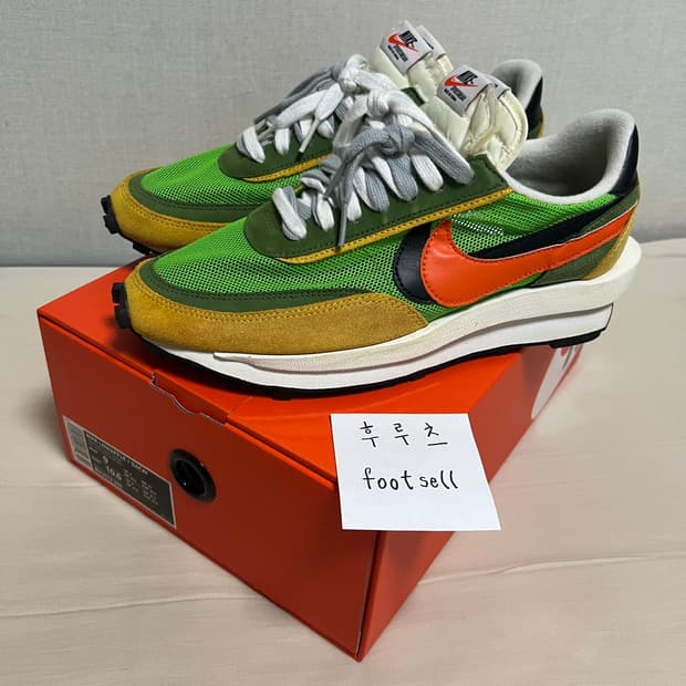 [270] 나이키 사카이 LD 와플 그린 멀티