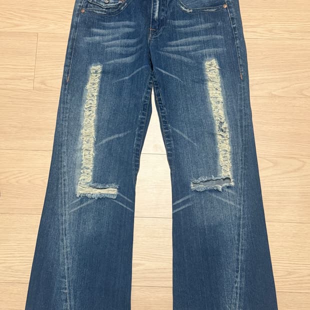 트루릴리전 트루릴리젼 빈티지 부츠컷 조이 JOEY Y2K 로우라이즈