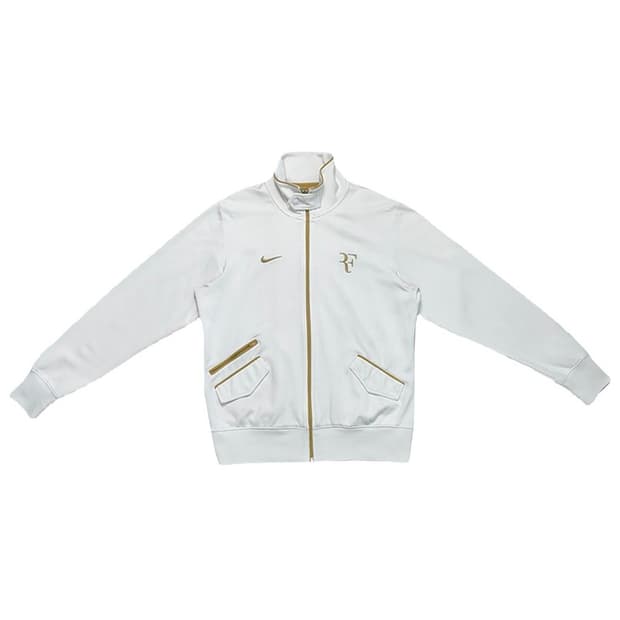 나이키 RF 로저 페더러 트랙탑 져지 화이트 XL