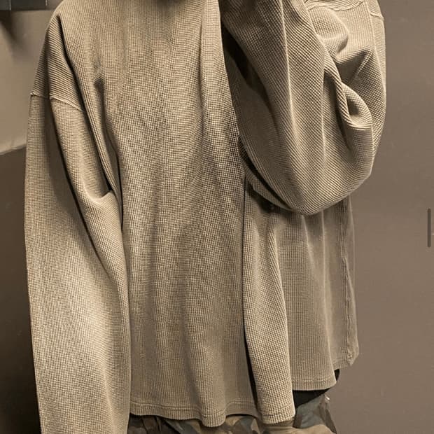 언더마이카 브러쉬 워시드 롱슬리브