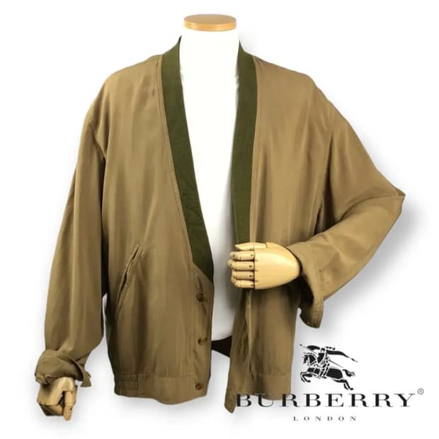80s 버버리 진베이 버버리가디건 버버리셔츠 버버리자켓