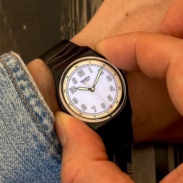 95년판) 빈티지 스와치 LUMY Mezzoforte