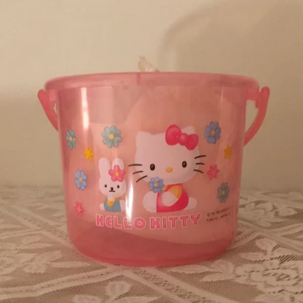 🧸고전문구 키티 바스켓 소품함🧸 