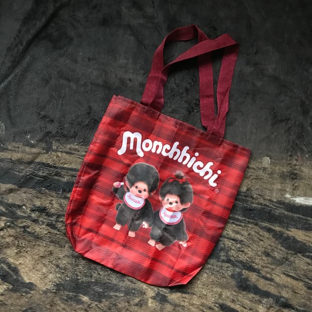 몬치치 장바구니 가챠 에코백