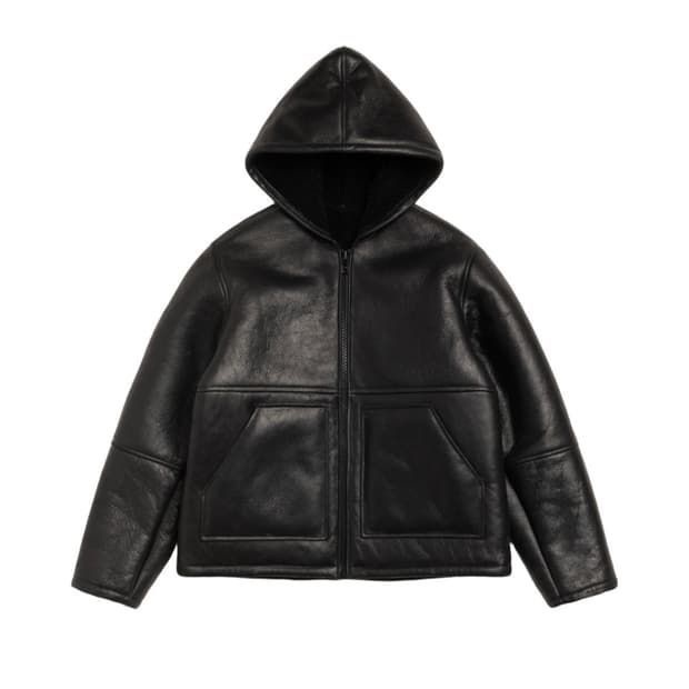 스투시 셔링 후드 자켓