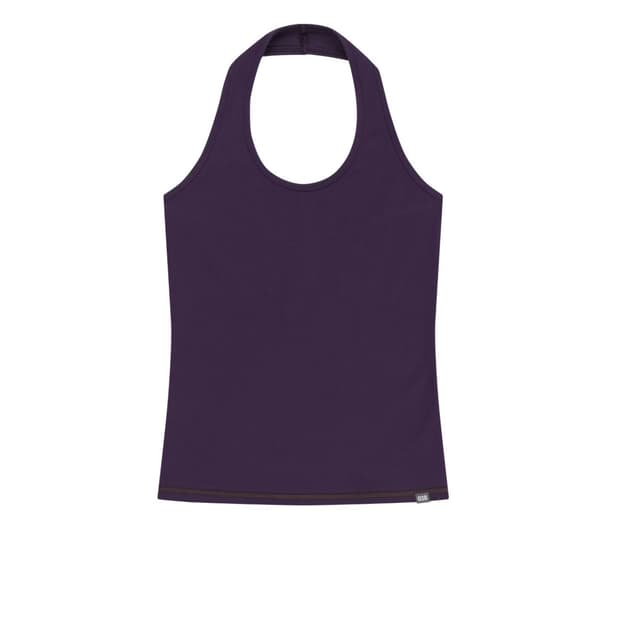 038 HALTER NECK SLEEVELESS PURPLE