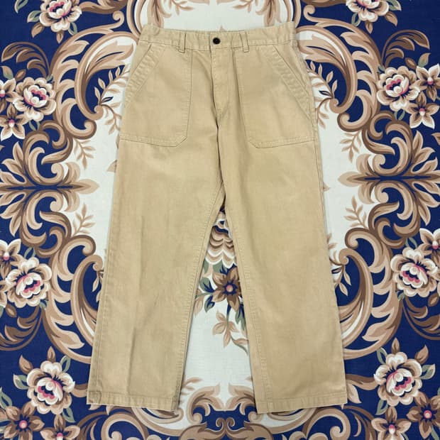 (M)유니폼 브릿지 퍼티그 팬츠(베이지)