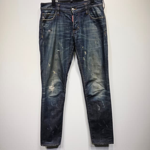 디스퀘어드2(DSQUARED2) 워싱 디스트로이드 진
