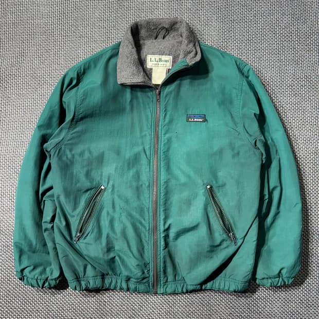 80s 엘엘빈 웜업 자켓 그린 ( 105/OLD-8283 )